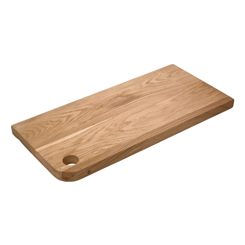 Deska dębowa z otworem 50x30x2,5 cm