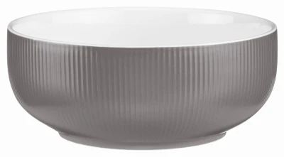 METRO Miska śr.25,5 cm, biało-szara
