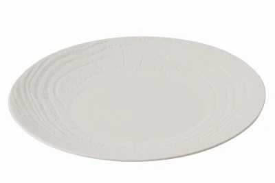 Arborescence talerz plaski 28 cm biały