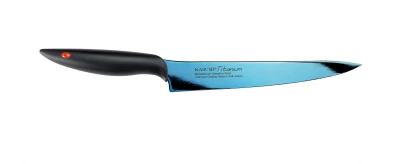 Nóż wąski Titanium dł. 20 cm, niebieski