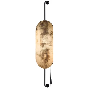Lampa ścienna Kinkiet z włącznikiem 2x20W Złota NOWODVORSKI