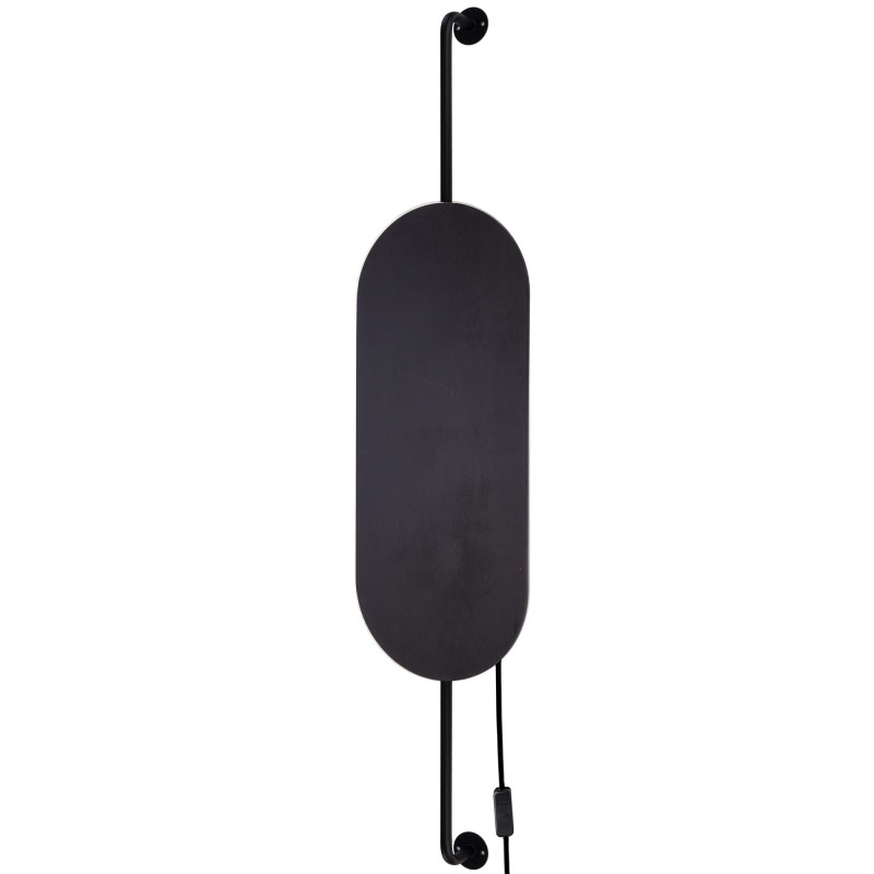 Lampa ścienna Kinkiet wł. WHEEL LUX 2x20W G9 Czarny Nowodvorski