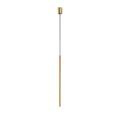 Lampa wisząca LASER 750 1x10W LED G9 Satynowy złoty Nowodvorski