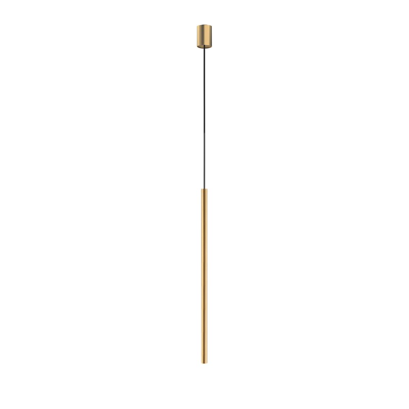 Lampa wisząca LASER 750 1x10W LED G9 Satynowy złoty Nowodvorski