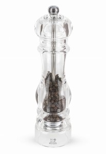 Peugeot Młynek do pieprzu Nancy, 22cm, arkyl, tradycyjny przezroczysty