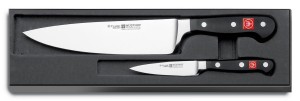 Wusthof Zestaw Nóż szefa 20 cm i nóż do warzyw 9 cm - Clas