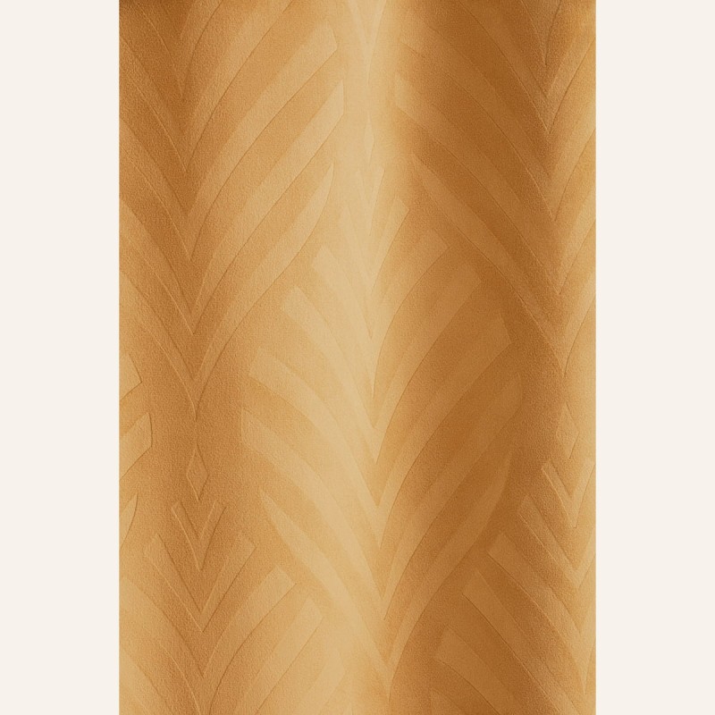 Zasłona Welurowa Welwet Velvet Musztardowa 140x280 Przelotki Kółka