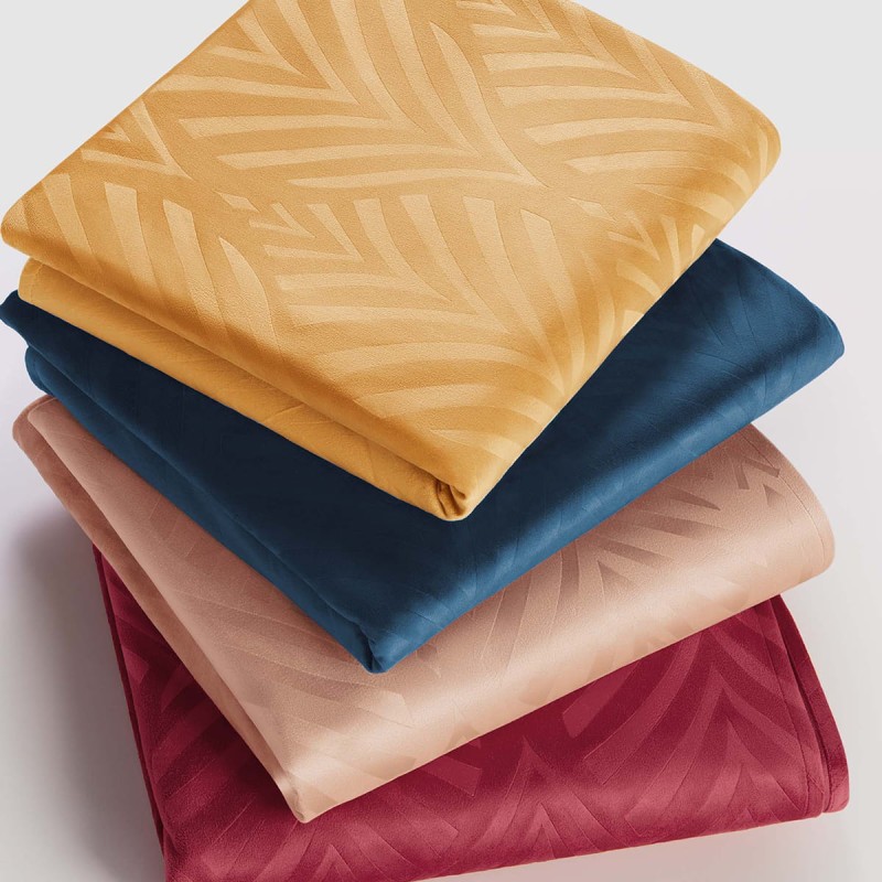 Zasłona Welurowa Welwet Velvet Musztardowa 140x280 Przelotki Kółka