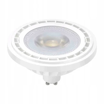 Żarówka LED biała okągła 10W GU10 870lm neutralna barwa światła Eko-light
