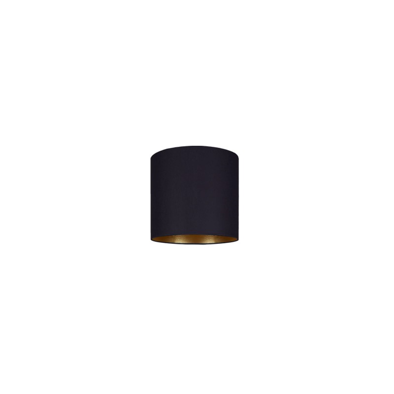 Klosz do lamp Abażur CAMELEON BARREL W S Czarno-Złoty Nowodvorski
