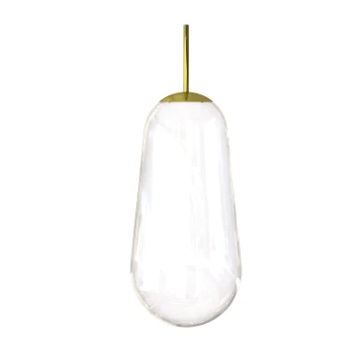 Klosz do lamp Abażur CAMELEON PEAR L Transparent Nowodvorski