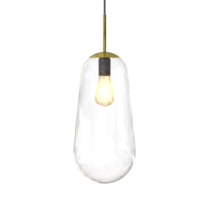 Klosz do lamp Abażur CAMELEON PEAR L Transparent Nowodvorski