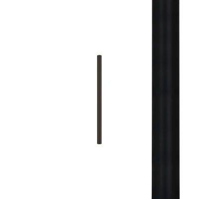 Klosz do lamp Abażur CAMELEON LASER 490 Czarny Nowodvorski