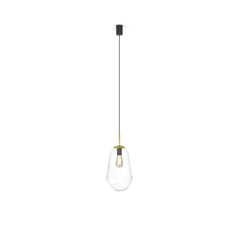 Lampa wisząca PEAR M 40W IP20 E27 Transparent Nowodvorski