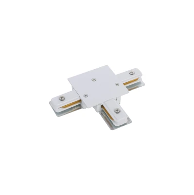 Łącznik do szyn T wpuszczany T CONNECTOR Biały Nowodvorski