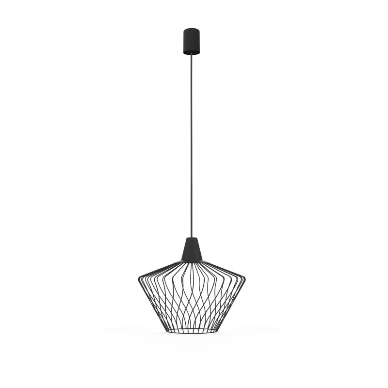 Lampa wisząca WAVE S 1x60W IP20 E27 Czarny Nowodvorski