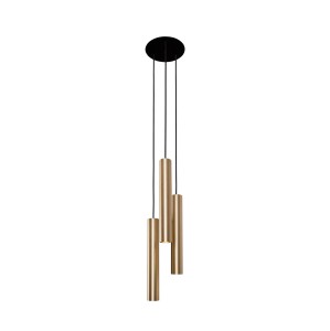 Lampa sufitowa Wisząca 3x10W only LED Mosiądz NOWODVORSKI