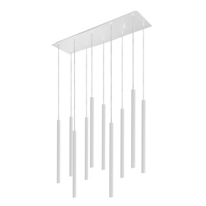 Lampa sufitowa Wisząca 10x10W only LED Biała NOWODVORSKI