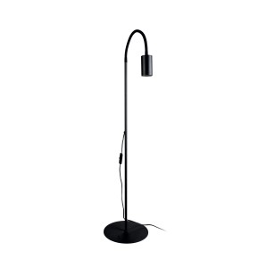 Lampa podłogowa 1x10W only LED Czarna NOWODVORSKI