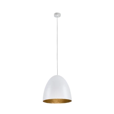 Lampa wisząca EGG M 1x40W IP20 E27 Biały Nowodvorski