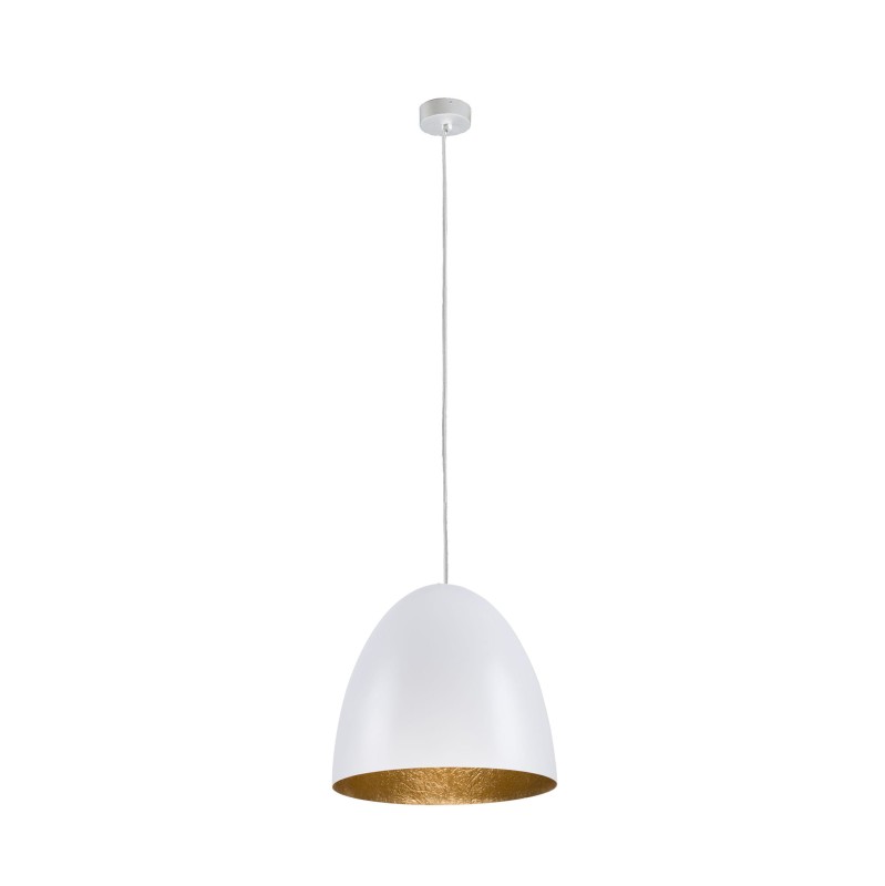 Lampa wisząca EGG M 1x40W IP20 E27 Biały Nowodvorski