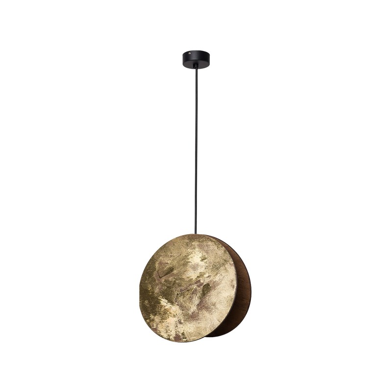 Lampa wisząca WHEEL 1x40W IP20 E27 Złoty Nowodvorski