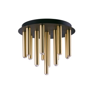 Lampa sufitowa Przysufitowa 13x10W only LED Mosiądz NOWODVORSKI