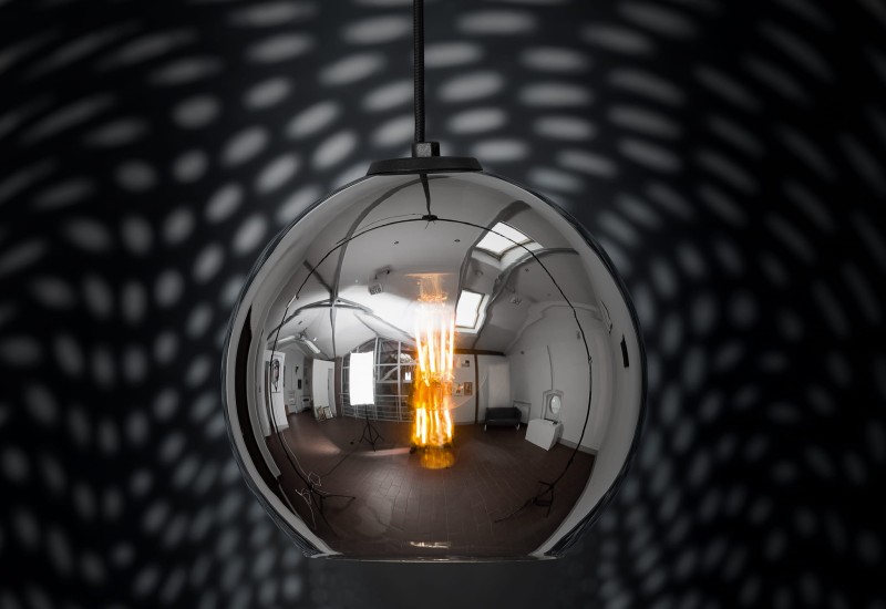 Lampa wisząca POLARIS 1x60W IP20 E27 Chrom Nowodvorski