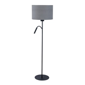 Lampa podłogowa 1x20W, 1x60W Szara NOWODVORSKI