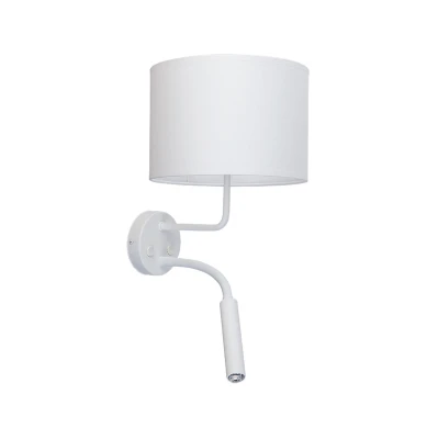 Lampa ścienna Kinkiet wł. HOTEL PLUS E27 G9 Biały Nowodvorski