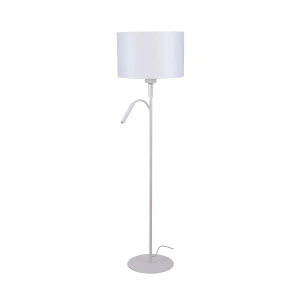 Lampa podłogowa 1x20W, 1x60W Biała NOWODVORSKI