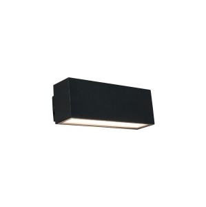 Lampa ścienna Natynkowa 2x5W Czarna NOWODVORSKI