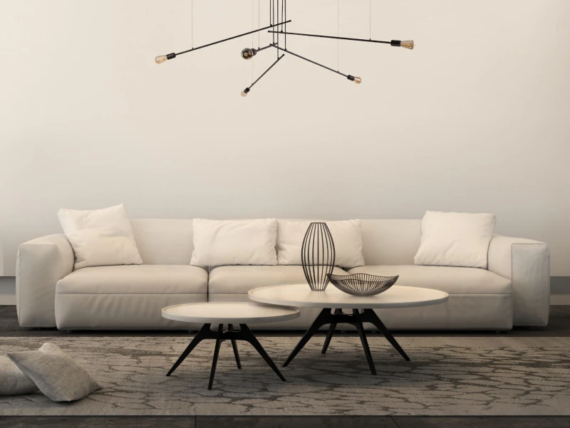Lampa wisząca PILE 5x60W IP20 E27 Czarny Nowodvorski