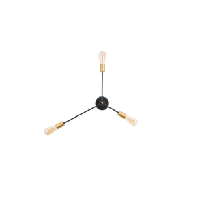 Lampa sufitowa Przysufitowa 3x60W Czarna NOWODVORSKI