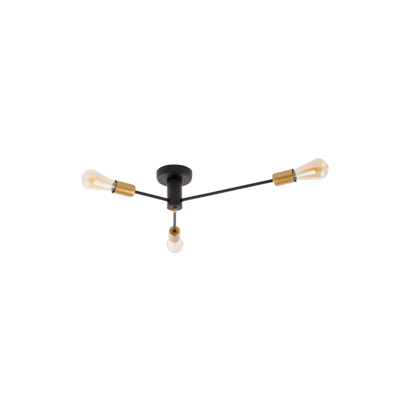 Lampa przysufitowa MILL 3x60W IP20 E27 Czarny Nowodvorski