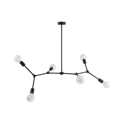Lampa przysufitowa TWIG 6x60W IP20 E27 Czarny Nowodvorski