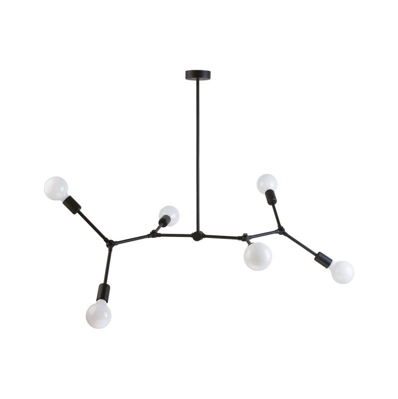 Lampa przysufitowa TWIG 6x60W IP20 E27 Czarny Nowodvorski