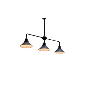 Lampa sufitowa Przysufitowa 3x60W Czarna NOWODVORSKI