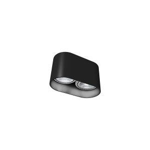 Lampa punktowa Natynkowa 2x75W Czarna NOWODVORSKI
