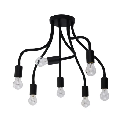 Lampa przysufitowa FLEX 7x60W IP20 E27 Czarny Nowodvorski