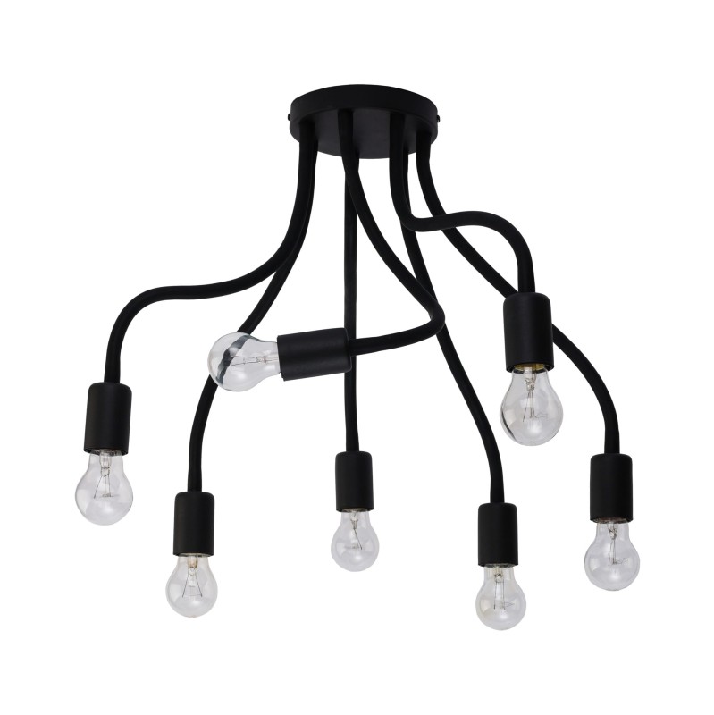 Lampa przysufitowa FLEX 7x60W IP20 E27 Czarny Nowodvorski