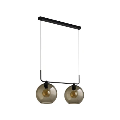 Lampa wisząca MONACO 2x60W IP20 E27 Czarny Nowodvorski