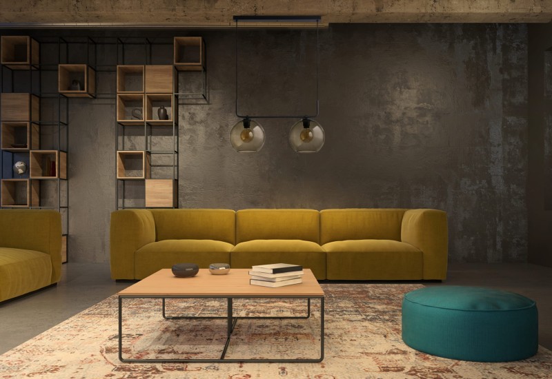 Lampa wisząca MONACO 2x60W IP20 E27 Czarny Nowodvorski
