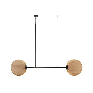 Lampa sufitowa Wisząca 2x40W Dębowy NOWODVORSKI