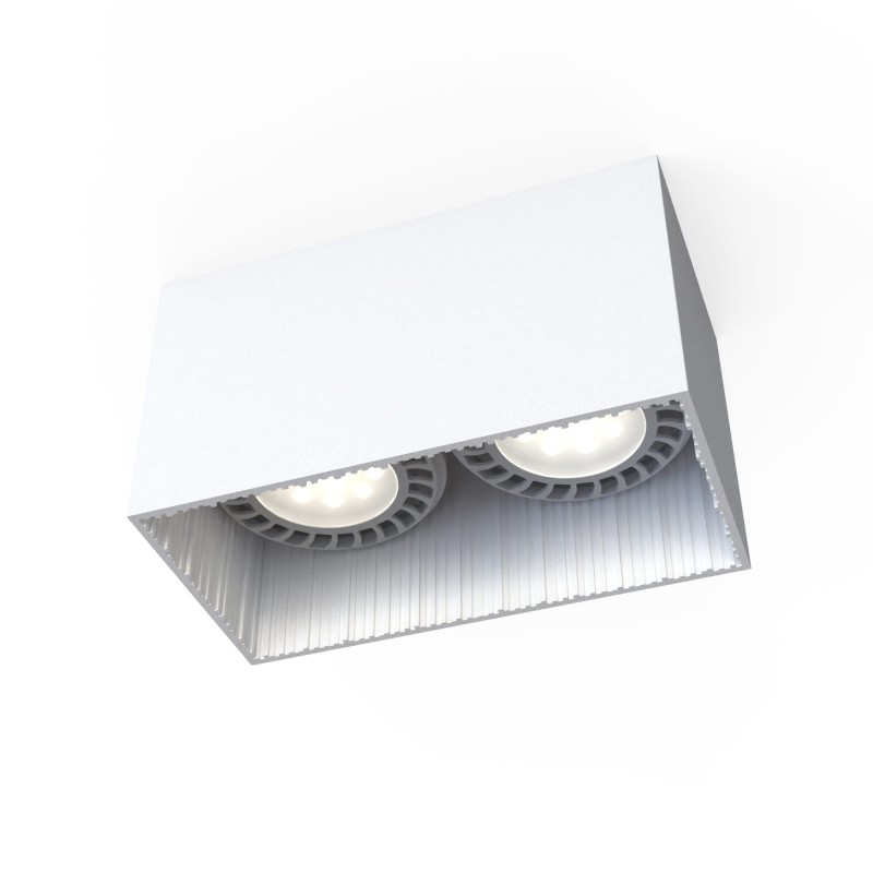 Lampa sufitowa punktowa GROOVE 2x75W GU10 Biały Nowodvorski