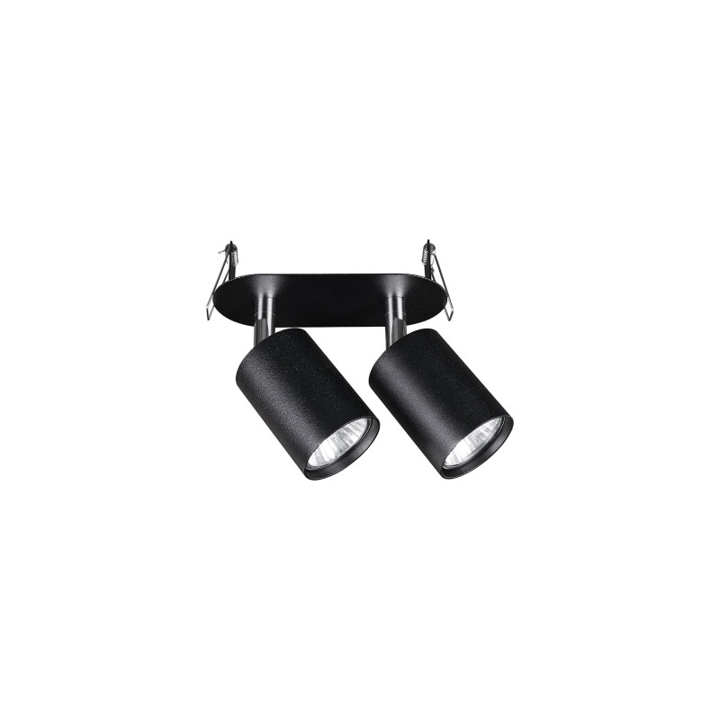 Lampa sufitowa punktowa EYE FIT 2x10W LED GU10 Czarny Nowodvorski