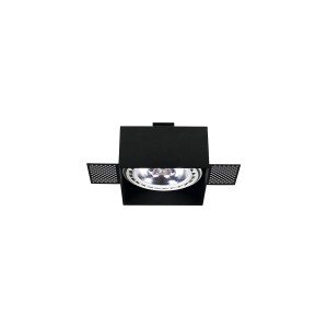 Lampa punktowa Podtynkowa 1x75W Czarna NOWODVORSKI