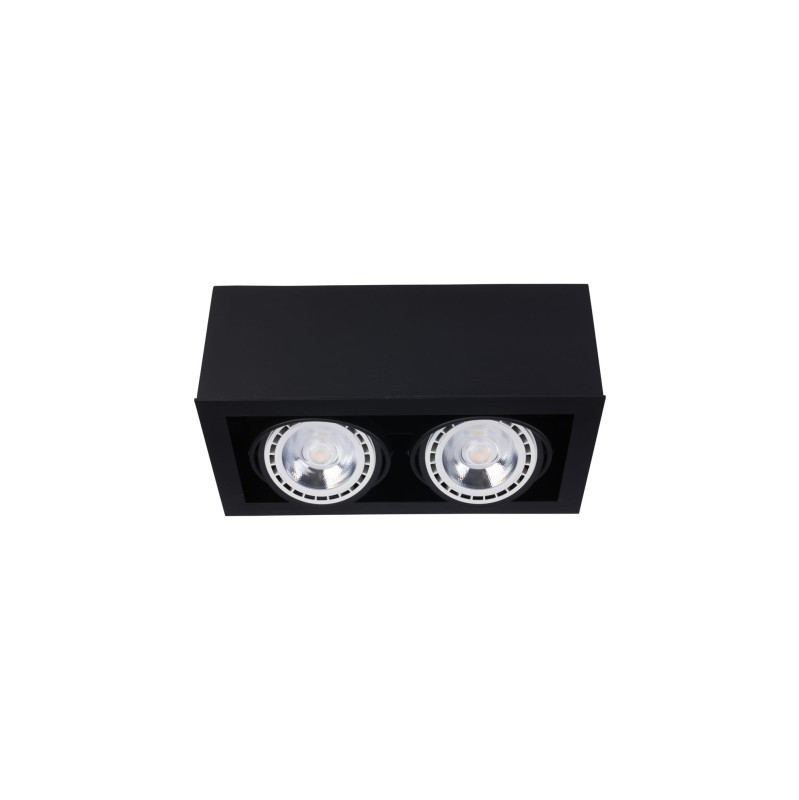Lampa przysufitowa ES111 2x15W IP20 GU10 Czarny Nowodvorski