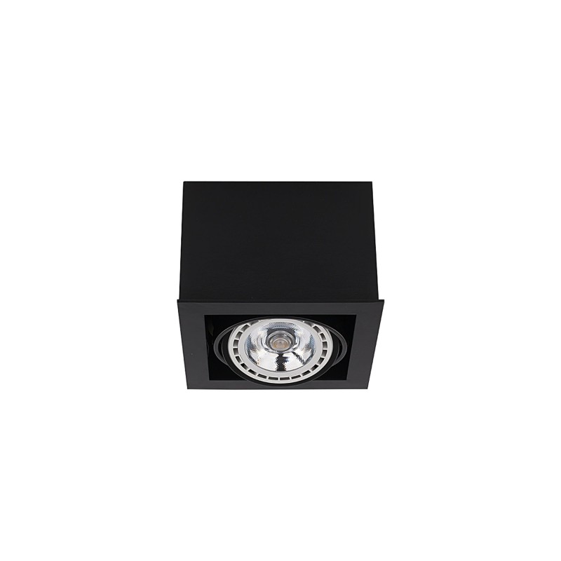 Lampa przysufitowa ES111 1x15W IP20 GU10 Czarny Nowodvorski