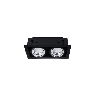 Lampa sufitowa punktowa ES111 2x15W GU10 Czarny Nowodvorski
